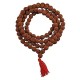 4 Mukhi Rudraksha Mala 51 beads 